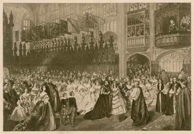Huwelijk van de Prins van Wales en Prinses Alexandra van Denemarken, St George