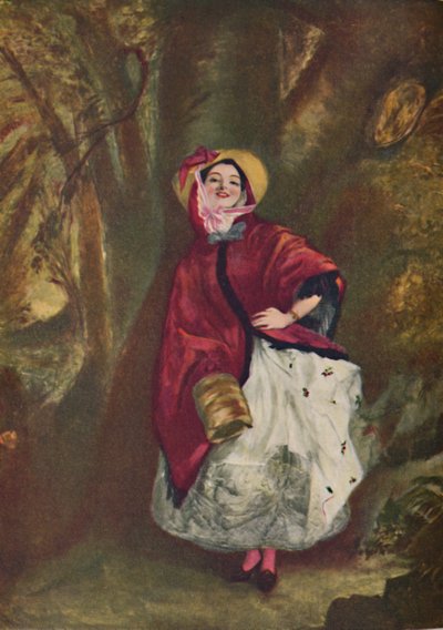 Dolly Varden, 1842, c1950 door William Powell Frith