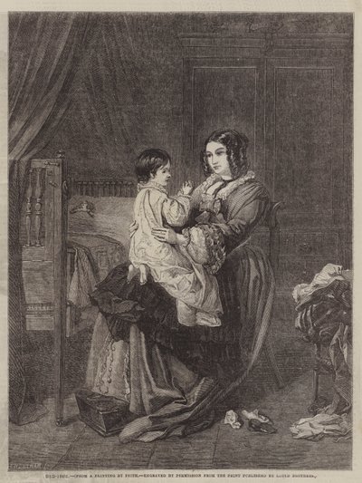 Bedtijd door William Powell after Frith