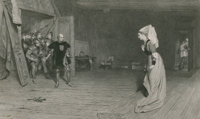 Talbot en de Gravin van Auvergne, Koning Hendrik VI, Eerste Deel door William Quiller Orchardson