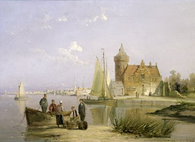 Het huis de Vraag aan de Amstel, Amsterdam door William R. Dommersen