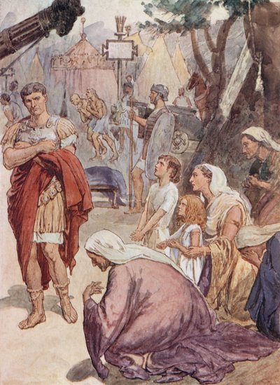 Coriolanus en de Matrones van Rome door William Rainey