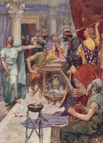 De ruzie tussen Alexander en Clitus door William Rainey