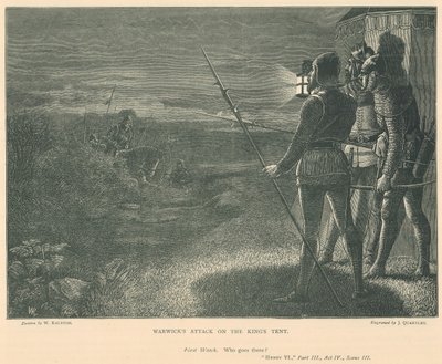 Illustratie voor Koning Hendrik VI, deel iii door William Ralston