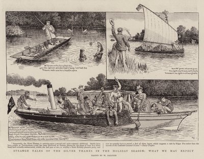 Vreemde verhalen van de Zilveren Theems in het vakantieseizoen, wat we kunnen verwachten door William Ralston
