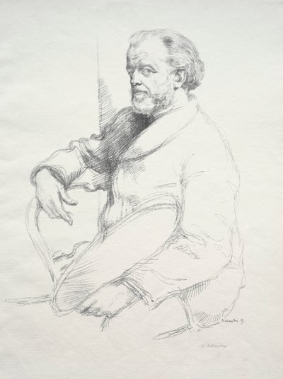 Henri Fantin-Latour door William Rothenstein