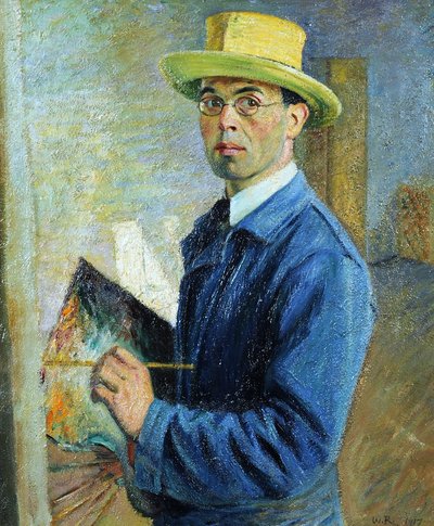 Zelfportret door William Rothenstein