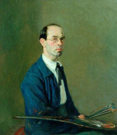 Zelfportret door William Rothenstein
