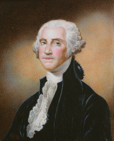George Washington (1732-1799) door William Russell Birch