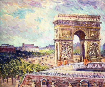 Arc de Triomphe, c.1912 door William Samuel Horton