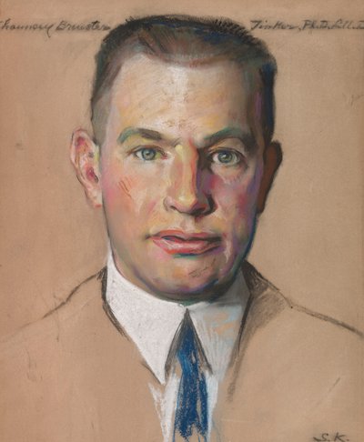 Chauncey B. Tinker B.A. 1899, Prof Engels 1914- door William Sergeant Kendall