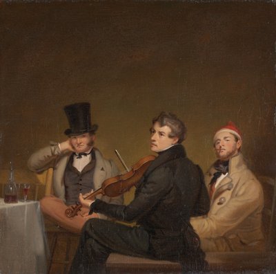 Na het eten door William Sidney Mount