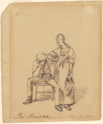 In de Gevangenis door William Sidney Mount