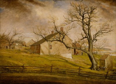 Boerderijen op Long Island door William Sidney Mount