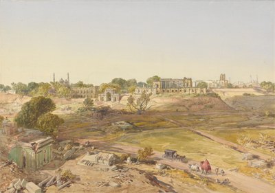 De Residentie, Lucknow door William Simpson