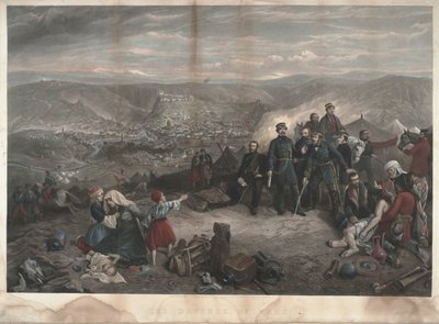 De verdediging van Kars door William Crimea Simpson