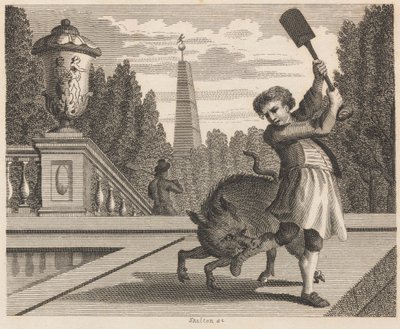 De Tuinman en het Varken door William Skelton