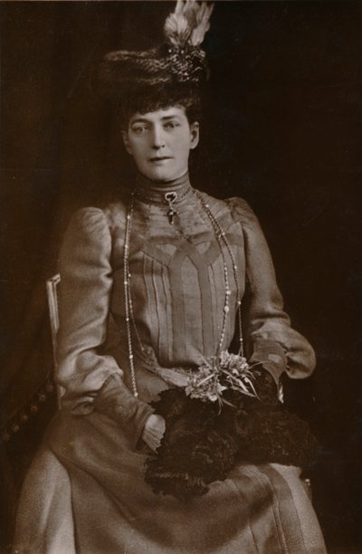 Alexandra, Koningin-Gemalin van Koning Edward VII van het Verenigd Koninkrijk, 1905 door William Slade Stuart