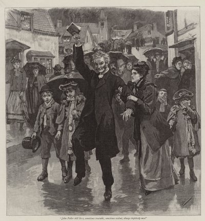 Illustratie voor De Verkenning van de Eerwaarde John Pedlar door William Small
