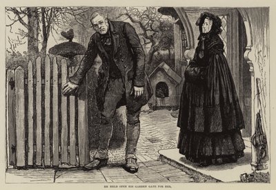 Illustratie voor Thirlby Hall, door W E Norris door William Small