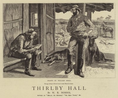 Thirlby Hall door William Small