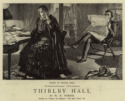 Thirlby Hall door William Small