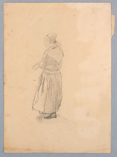 Studie van een Vrouw door William Stanley Haseltine
