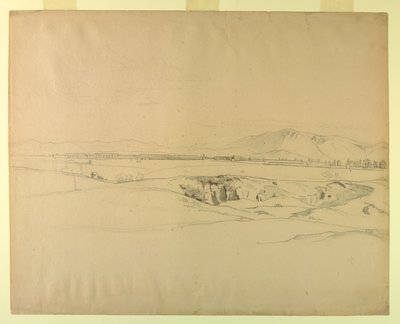Studie van landschap door William Stanley Haseltine