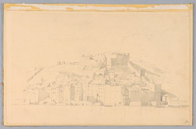Studie van Landschap, Spezia, Italië door William Stanley Haseltine