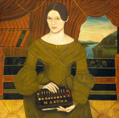 Martha, ca.1835 (olieverf op doek) door William Stephen Coleman