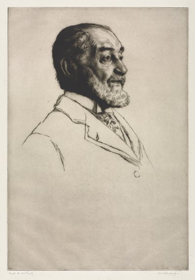 Frederick Harrison door William Strang