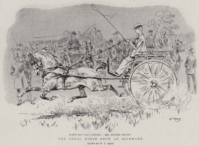 De Koninklijke Paardenshow in Richmond door William T. Maud