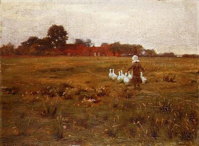 Het Gansmeisje door William Teulon Blandford Fletcher