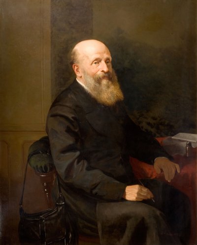 Portret van John Birt Davies, 1873 door William Thomas Roden
