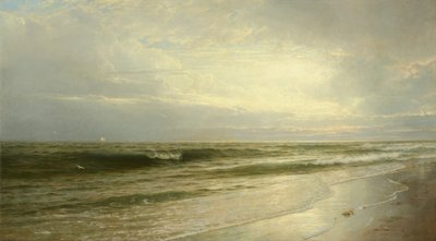 Aan de kust van New Jersey door William Trost Richards
