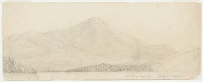 Whiteface Mountain, 1855 door William Trost Richards