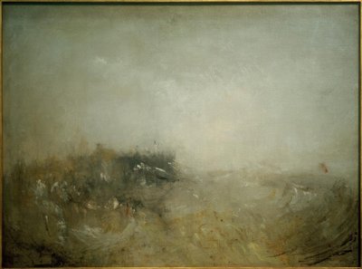 Woeste zee door Joseph Mallord William Turner