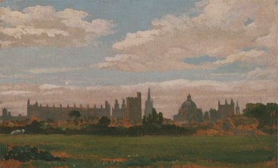 Een uitzicht op Oxford door William Turner of Oxford