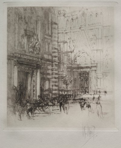 De doopkapel, Florence door William Walcot