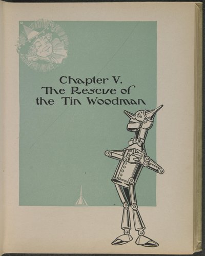 Illustratie uit "De wonderbaarlijke tovenaar van Oz" door Lyman Frank Baum door William Wallace Denslow
