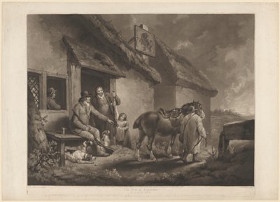 De Eerste van September, Avond door William Ward after George Morland