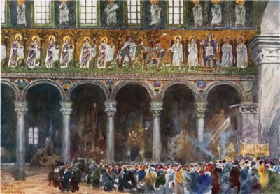 Ravenna. S. Apollinare Nuovo door William Wiehe Collins