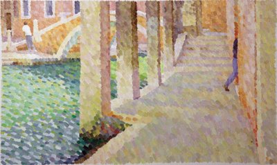 Sotoportego del Traghetto door William Wilkins