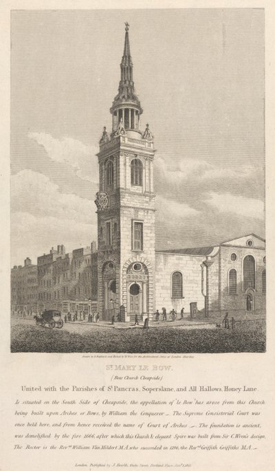 St. Mary le Bow door William Wise