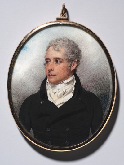 Portret van Sandford Peacocke, 1801 door William Wood