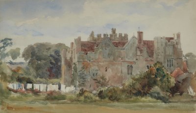 Hever Kasteel door William Wood Deane
