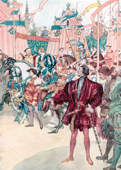 Het veld van het Gouden Laken door William after Rainey