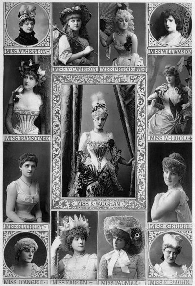 Leidende actrices van de 19e eeuw, 1890 door William and Daniel Downey