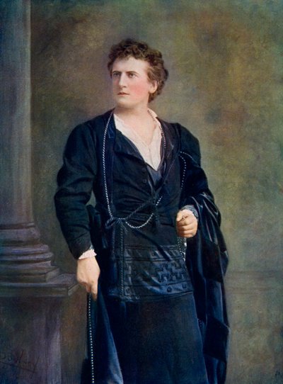 Wilson Barrett 1846-1904, Engelse acteur, theatermanager en toneelschrijver, 1899-1900 door William and Daniel Downey