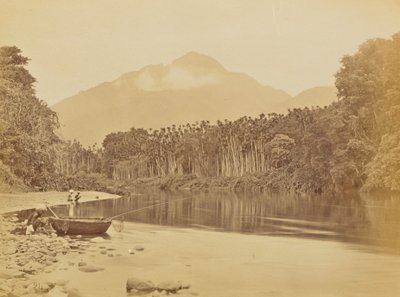 [Landschapsgezicht met rivier]. door Willoughby Wallace Hooper